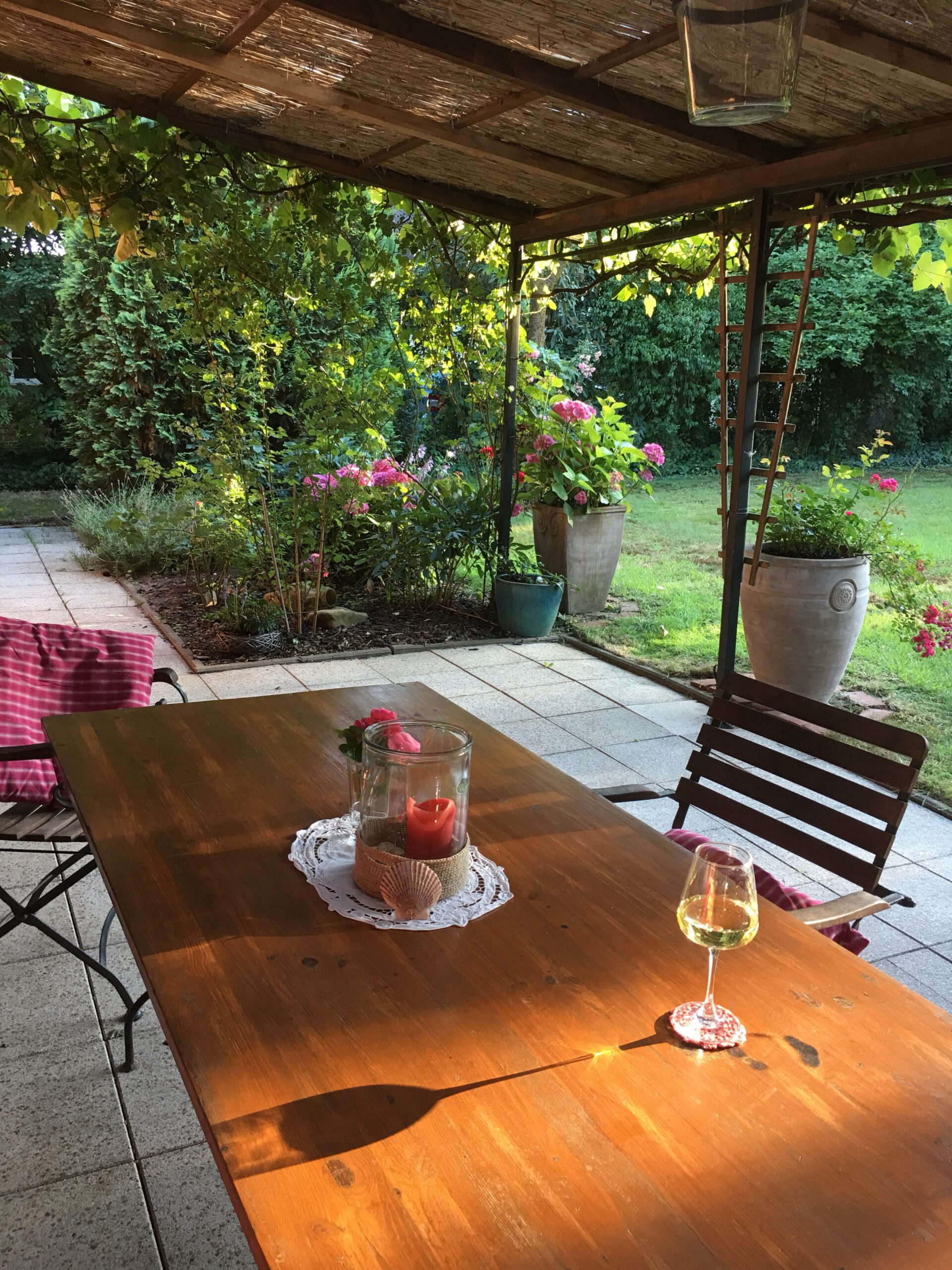 Ein schöner Tag im Garten.....
